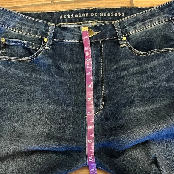 Articles of Society Mid-Rise Skinny Jeans Blue 29 - Picture 8 of 8